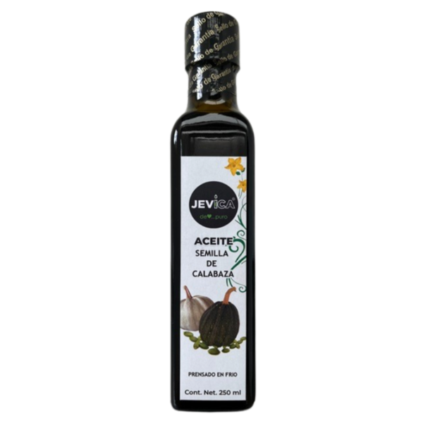 Aceite Virgen de Semilla de Calabaza (250 ml)